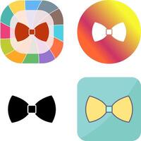 Bow Tie Icon Design vector