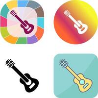 diseño de icono de guitarra vector