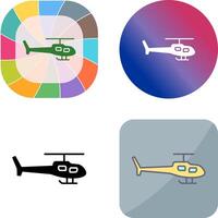 diseño de icono de helicóptero vector