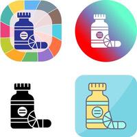 Vitamins Icon Design vector