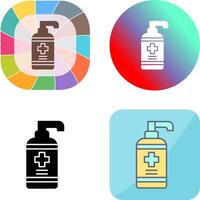 Antiseptic Icon Design vector