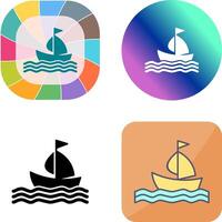 Boat Icon Design vector