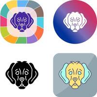 Dog Icon Design vector