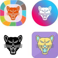 diseño de icono de lobo vector