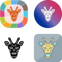 Giraffe Icon Design vector