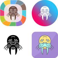 Walrus Icon Design vector