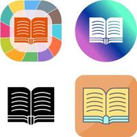 Book Icon Design vector