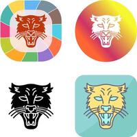 Puma Icon Design vector