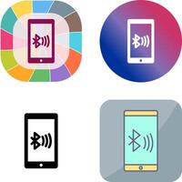 Connected Device Icon Design vector