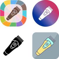 Trimmer Icon Design vector