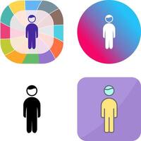 Tourist Icon Design vector