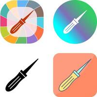Awl Icon Design vector
