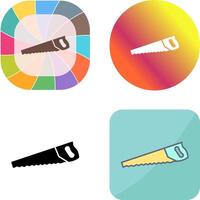 Handsaw Icon Design vector