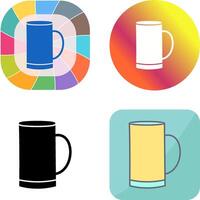 Beer Mug Icon Design vector