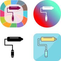 Paint Roller Icon Design vector