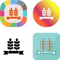 Wheat Icon Design vector