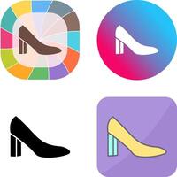 Heels Icon Design vector