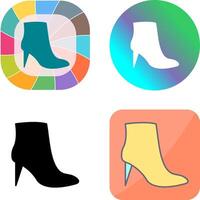 Stilletos Icon Design vector