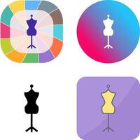 Dress Holder Icon Design vector