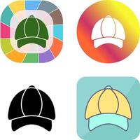 P Cap Icon Design vector