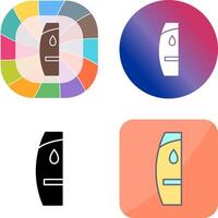 Shampoo Icon Design vector