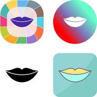 labios icono diseño vector