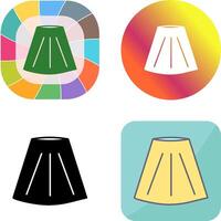 Skirt Icon Design vector