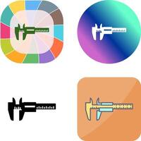 Calipers Icon Design vector