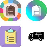 Diagnosis Icon Design vector