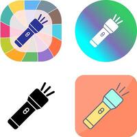 Flashlight Icon Design vector