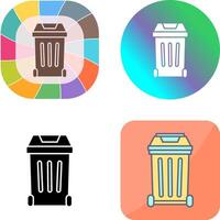 diseño de icono de basura vector