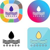 Moisture Icon Design vector