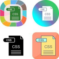 CSS Icon Design vector