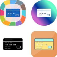 Debit Card Icon Design vector