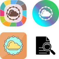 Cloud Icon Design vector