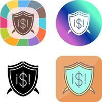 Shield Icon Design vector