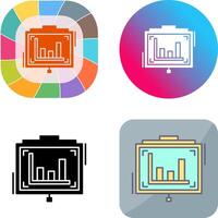 Presentation Icon Design vector