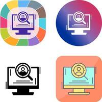 Headhunting Icon Design vector