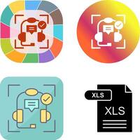 Technical Support Icon Design vector