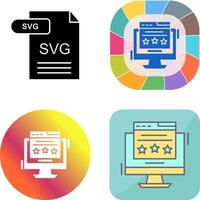Webpage Quality Icon Design vector