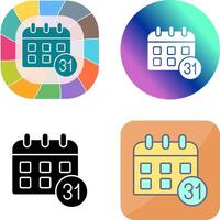 Calendar Icon Design vector