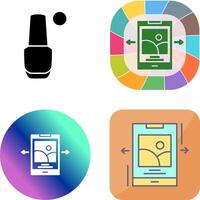 Swipe Icon Design vector