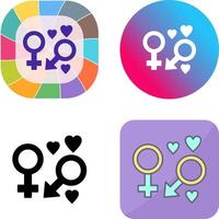 Genders Icon Design vector