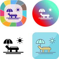 Hammock Icon Design vector