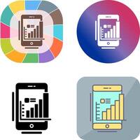 Mobile Icon Design vector