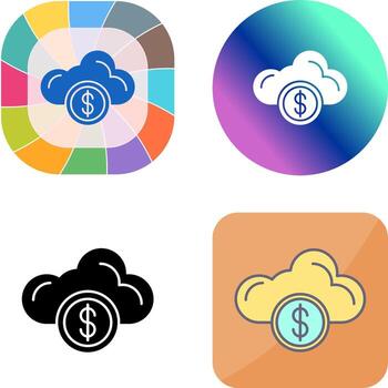 Cloude Icon Design vector