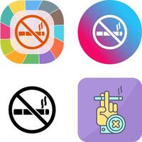 Quit Smoking Icon Design vector