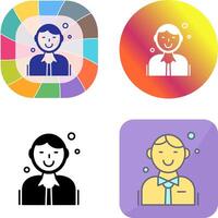 Employee Icon Design vector