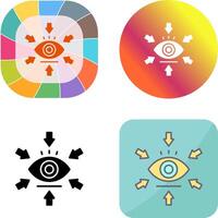 Visualization Icon Design vector