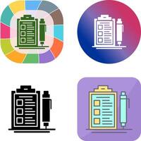 Check List Icon Design vector